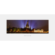 Postkarte Dresden - Die Frauenkirche am Tag ihrer Weihe