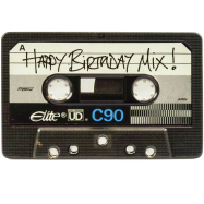 Blechdose Kassette Tape - Happy Birthday Mix