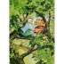 Inge Löök Postkarte - Damen mit Wein im Baum