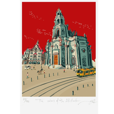 Manuel Sanz Mora - The Colours of the Altstadt - Hofkirche