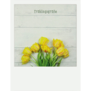 Osterkarte Polaroid-Postkarte Frühlingsgrüße