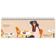 Tischkalender Stempeltiere 2022 - Perlenfischer