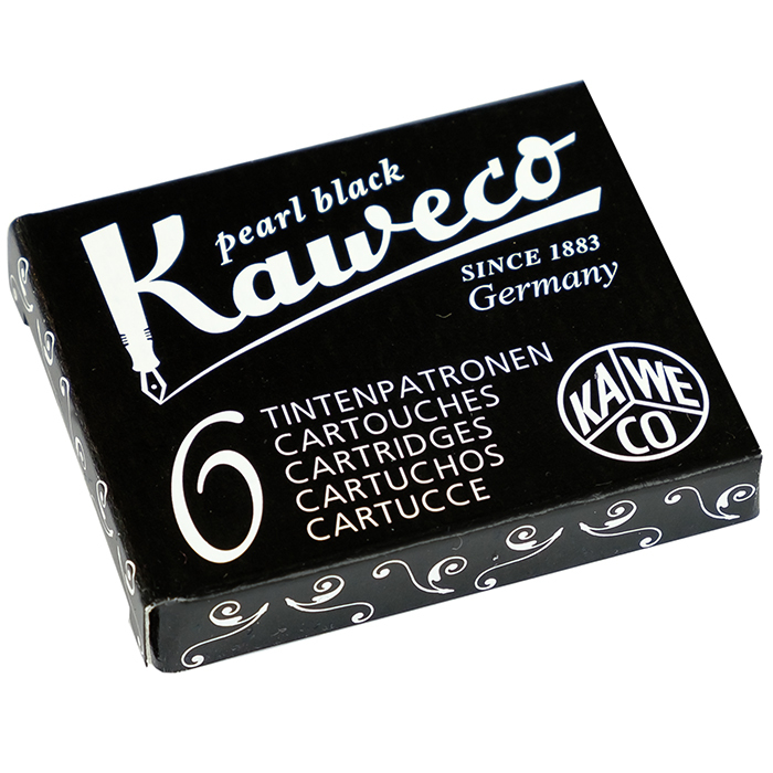 Kaweco Patronen 2 Pakete Tinte Schwarz neu # 