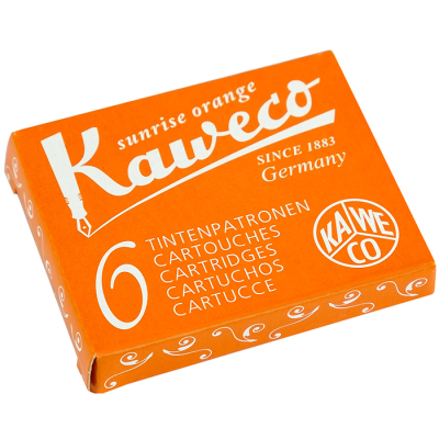 Kaweco Tintenpatronen kurz, Sunrise Orange - orange