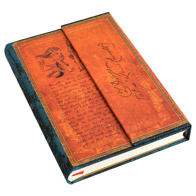 PAPERBLANKS Notizbuch Lewis Carroll - Alice im Wunderland, mini liniert