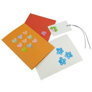 Flower Tape - Papierklebeband - Botanic, blau