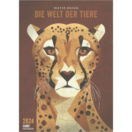 Kalender Die Welt der Tiere 2022 - Dieter Braun