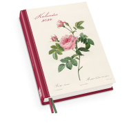 Taschenkalender Rosen von Redouté 2023