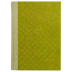 Notizbuch Kreisblüte - Olivgrün, Format A5, blanko