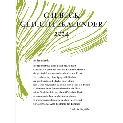 C.H. Beck Gedichtekalender 2022 - Kleiner Bruder