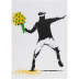 Kunst-Postkarte Banksy - Time for a Green Change