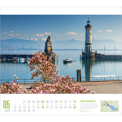 Kalender Deutschland Wanderland 2022