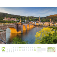 Kalender Deutschland Wanderland 2024