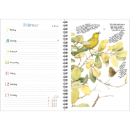Taschenkalender Naturkalender 2024 - Marjolein Bastin
