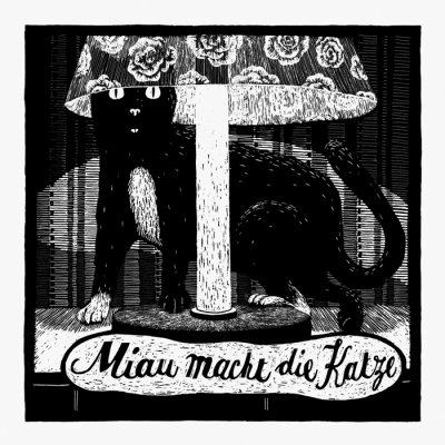 Janta Island "Miau macht die Katze" - Kunstdruck