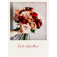 Polaroid-Postkarte "Für die liebste Mama!"