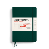 LEUCHTTURM Wochenkalender & Notizbuch 2022/2023 18 Monate Medium Olive