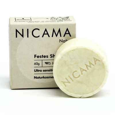 NICAMA - festes Shampoo - Natur