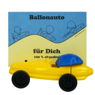 Luftballonauto - gelb