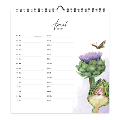 Kalender Naturliebe Kräuterkalender 2022 - Daniela Drescher