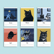 Kalender Katzen 2024 - Katja Rub