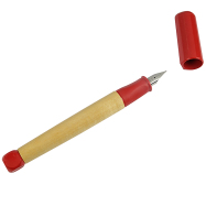 LAMY abc - Schreiblernfüller Rot Anfänger Linkshänder ohne Gravur
