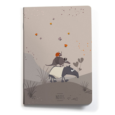 cats on appletrees Notizheft Tapir & Co. - A6