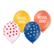 Luftballons "Schulkind" - 12er Set