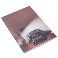Notizheft Schreibmaschine - Blanko