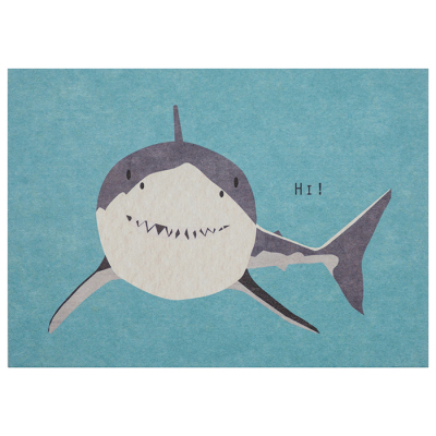 Postkarte Hai