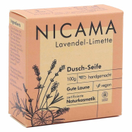 NICAMA - Duschseife - Lavendel-Limette