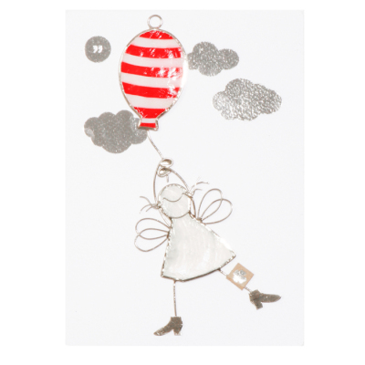 Schwebender Engel Luftballon