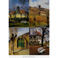 Postkarte Radebeul - Villa Sorgenfrei, Bismarkturm, Am...