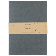 CIAK MATE Notizbuch - grau dotted, Größe XL