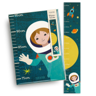 Kinder-Messlatte Astronaut