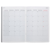 X17 Kalendereinlage Monatskalender Block 2024 - Format DIN A5