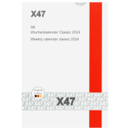 X47 Kalendereinlage Wochenkalender Classic 2024 - Format...