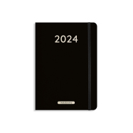 Matabooks Jahresplaner Samaya A5 - Black 2024