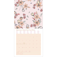 Kalender Green Line Floral 2024 -30x30