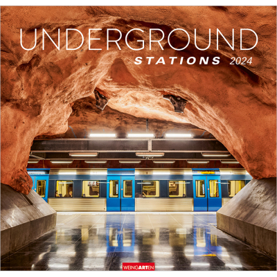 Kalender Underground Stations 2024
