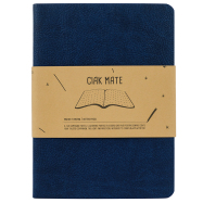 CIAK MATE Notizbuch - blau dotted, Größe M