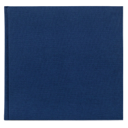 Gästebuch  - Leinen marineblau