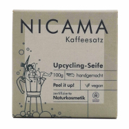 NICAMA - Upcycling-Seife mit Peeling-Effekt - Kaffeesatz...