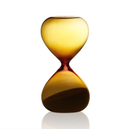 Hourglass M - Sanduhr 5 Minuten Bernstein