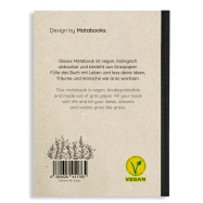 Matabooks Notizbuch Graspapier - Dahara Easy - DIN A6 -...