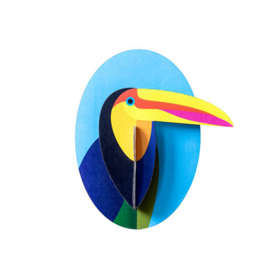 Wanddekoration Little Toucan - Kleiner Tukan