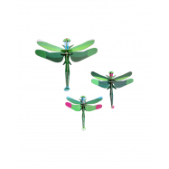 Wanddekoration Dragonflies - Libellen - 3er Set