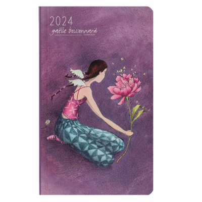 Kleiner Taschenkalender 2024, 1 Woche auf 2 Seiten - Gaëlle Boissonnard