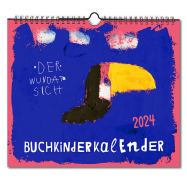 Wandkalender Buchkinderkalender 2023 - Glück zastreut