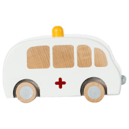 Krankenwagen aus Holz